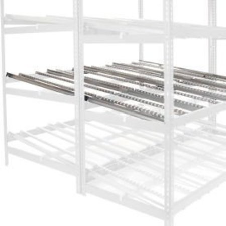 GLOBAL EQUIPMENT Gravity Flow Carton Rack Additional Level 96"W x 72"D 653277